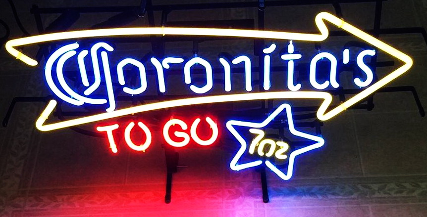 Corona To Go Neon Sign